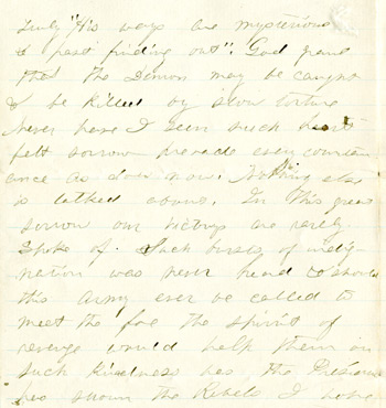 Letter from Abial  Edwards to Anna Contant, April 16, 1865