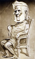 Caricature of Scott by Thomas Nast.