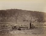 Scarred terrain at Missionary Ridge, Tennessee