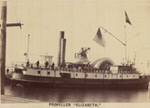 The Elizabeth was one of two small steamers chartered by the U.S. Sanitary Commission Hospital Transport Service to carry supplies during the spring of 1862.