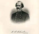 Johnston served as commander of the Army of the Mississippi during the Battle of Shiloh.