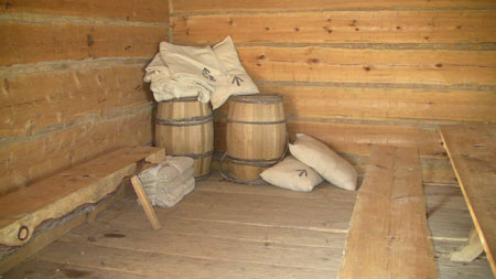 Waystations commonly stored various supplies vital to the British Army operating in the western frontier